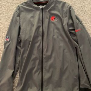 Cleveland browns team issued jacket